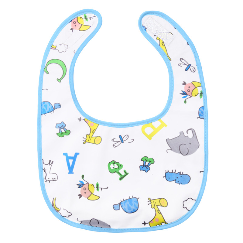 Giraffe and Zoo Animals Adult Bib