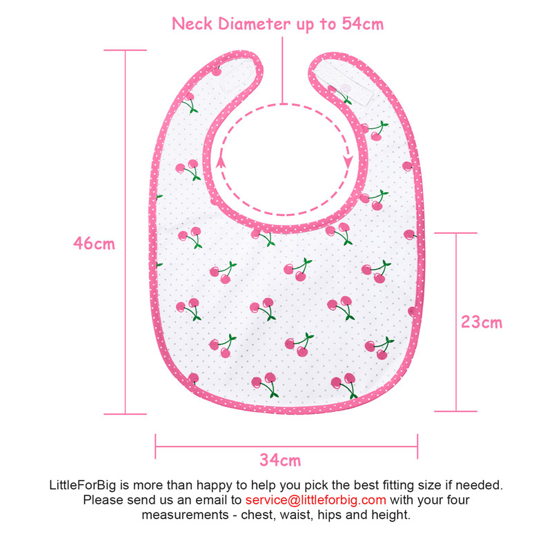 Cherry Adult Bib
