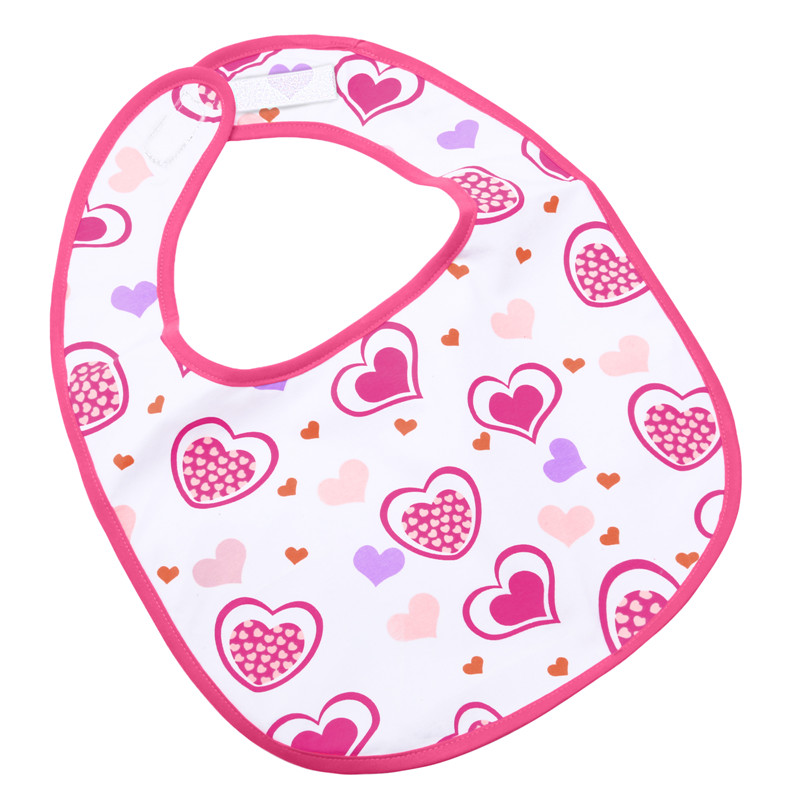 Princess Hearts Adult Bib