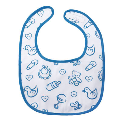 Nursery Blue Adult Bib