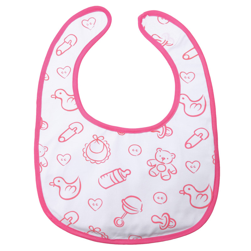 Nursery Pink Adult Bib