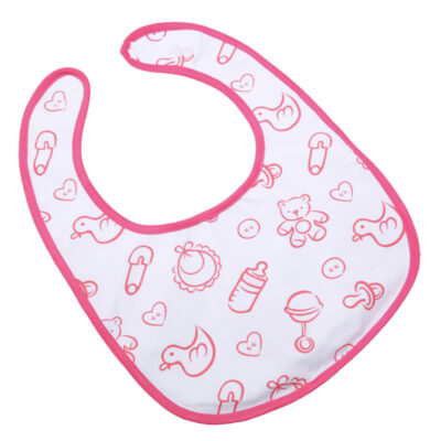 Nursery Pink Adult Bib