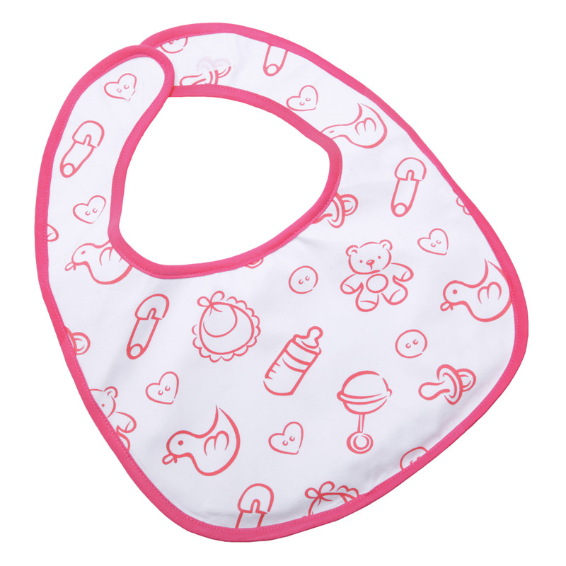 Nursery Pink Adult Bib