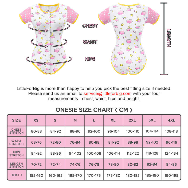 Baby Sleepytime Front Button Onesie Pink