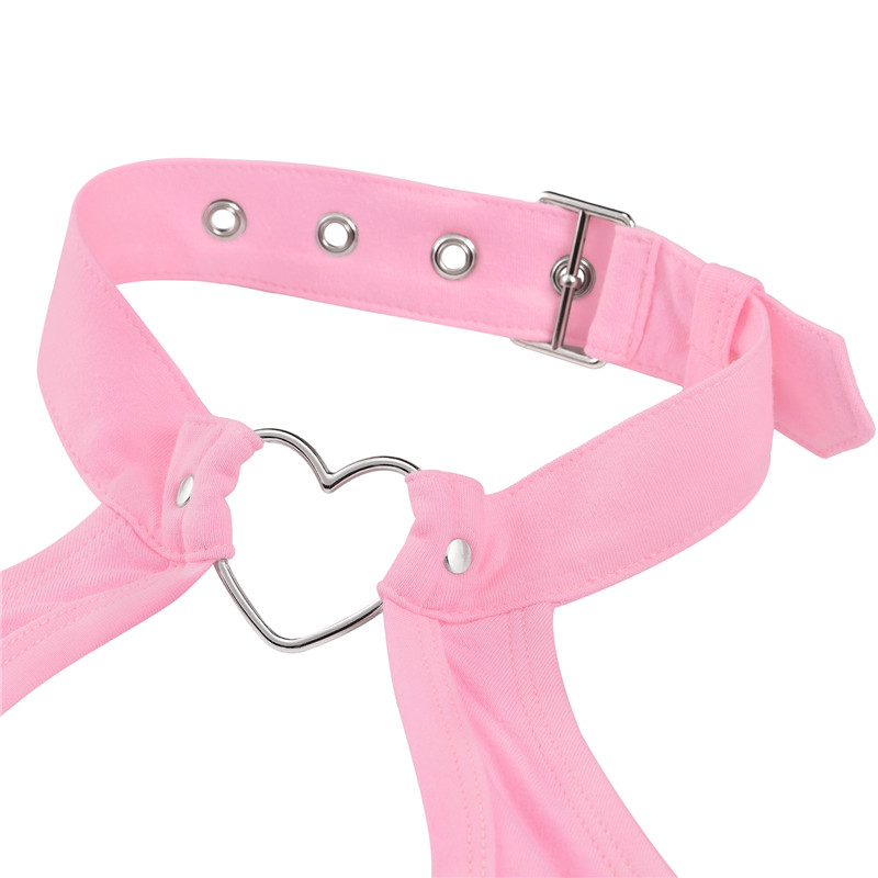 Heartbreaker Collared Onesie-I Love Daddy Pattern