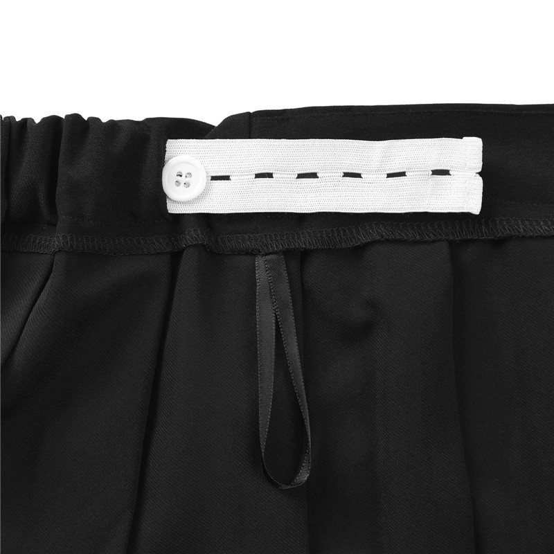 Low Cut Magical Girls Onesie Skirt Set Black