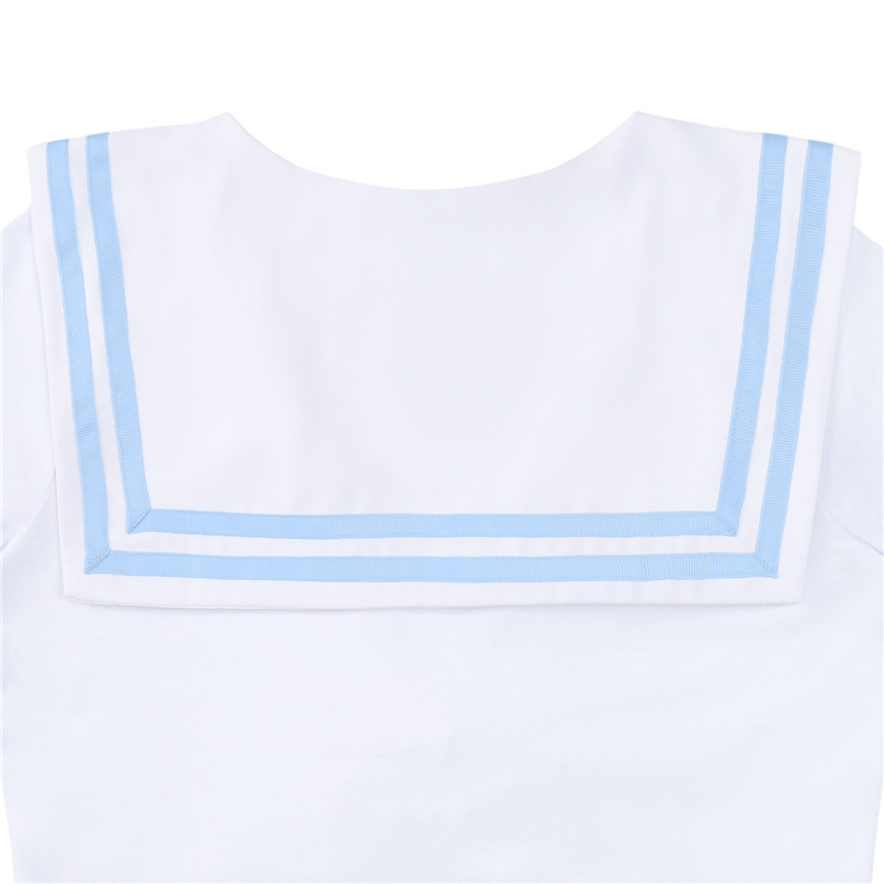 Magical Girl Pastel Plaid Onesie Skirt Set Blue