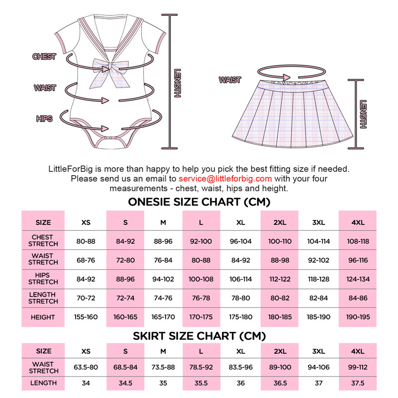 Magical Girl Pastel Plaid Onesie Skirt Set Pink