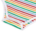 Essential Striped Adult Onesie Rainbow