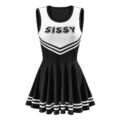 Cheer Sissy Mini Dress Black