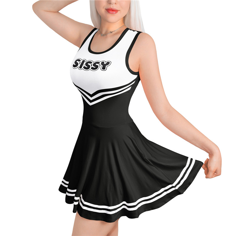 Cheer SissyUniversity Mini Dress Black