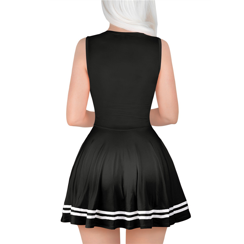 Cheer SissyUniversity Mini Dress Black