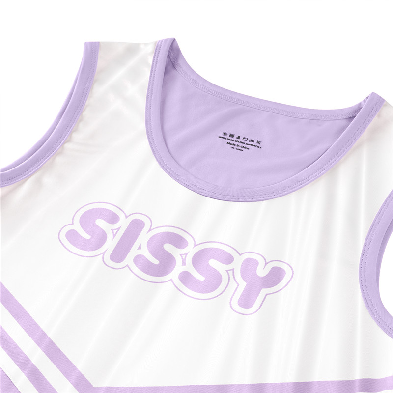 Cheer SissyUniversity Mini Dress Purple