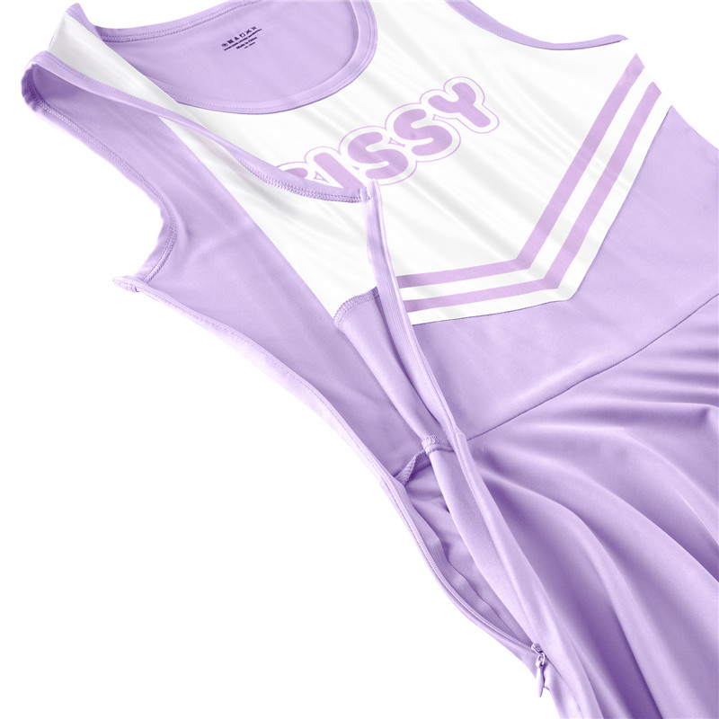 Cheer SissyUniversity Mini Dress Purple