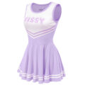 Cheer Sissy Mini Dress Purple