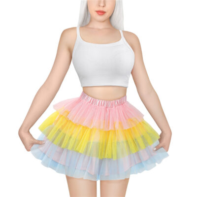 Ballerina Skirt Rainbow