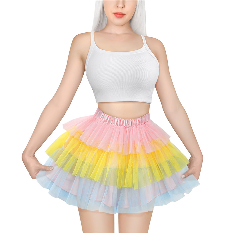 Ballerina Skirt Rainbow