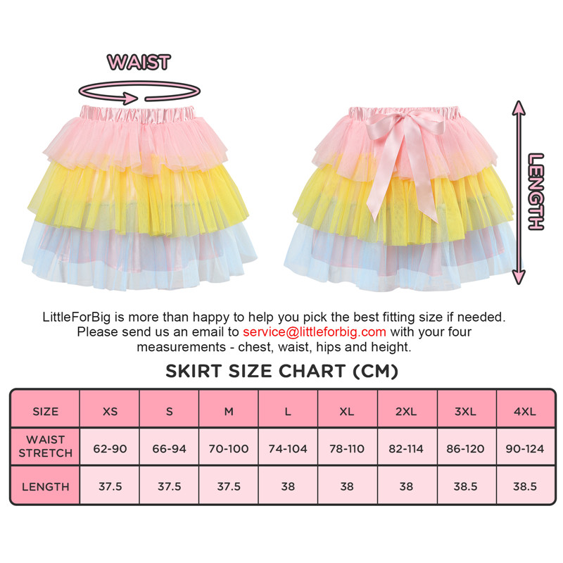Ballerina Skirt Rainbow