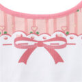 Pink Floral Babydoll Bib