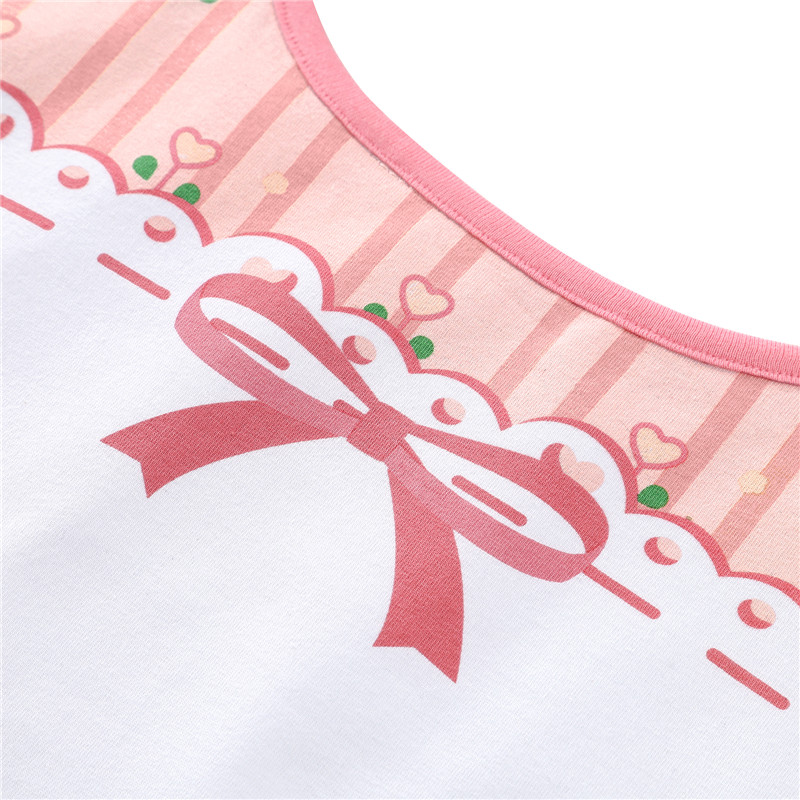 Pink Floral Babydoll Bib