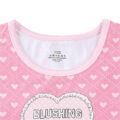 Blushing Baby Ruffle Butt Onesie