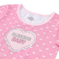 Blushing Baby Ruffle Butt Onesie