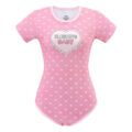 Blushing Baby Ruffle Butt Onesie