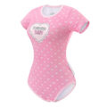 Blushing Baby Ruffle Butt Onesie