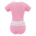 Blushing Baby Ruffle Butt Onesie