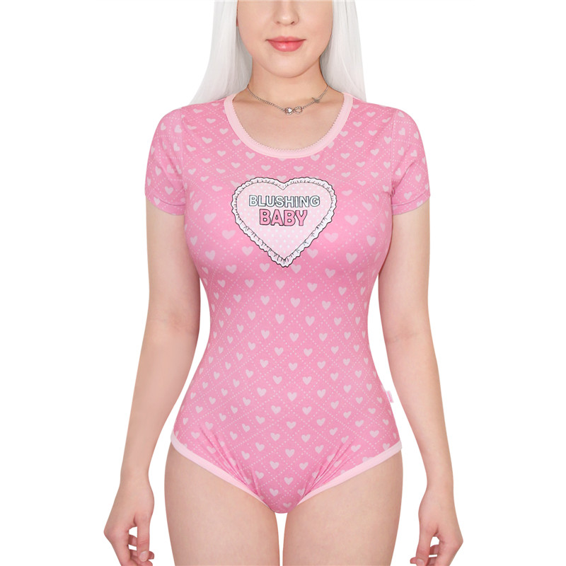 Blushing Baby Ruffle Butt Onesie - LittleForBig Cute & Sexy Products