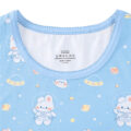 Cutie Bunny in Space Onesie Blue