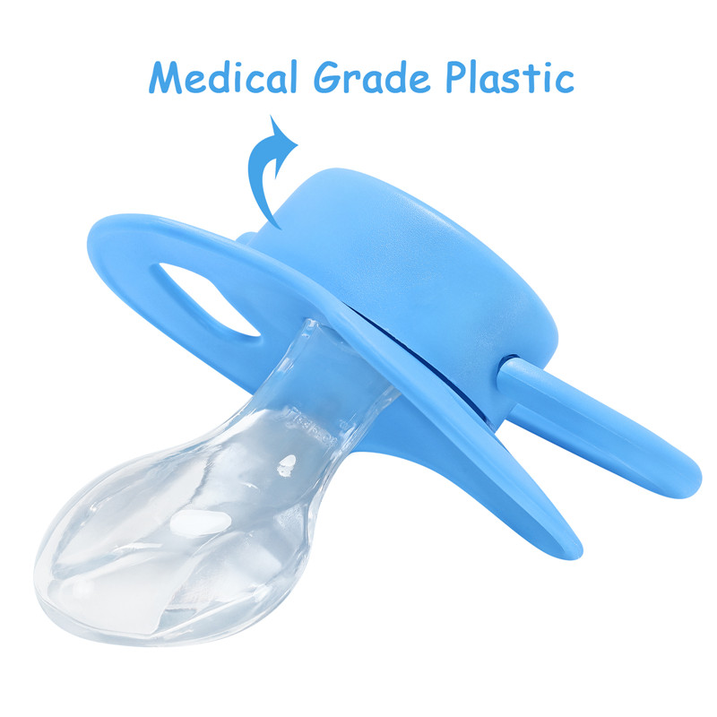 Gen2 BigShield Pacifier I Love Daddy Pattern Blue