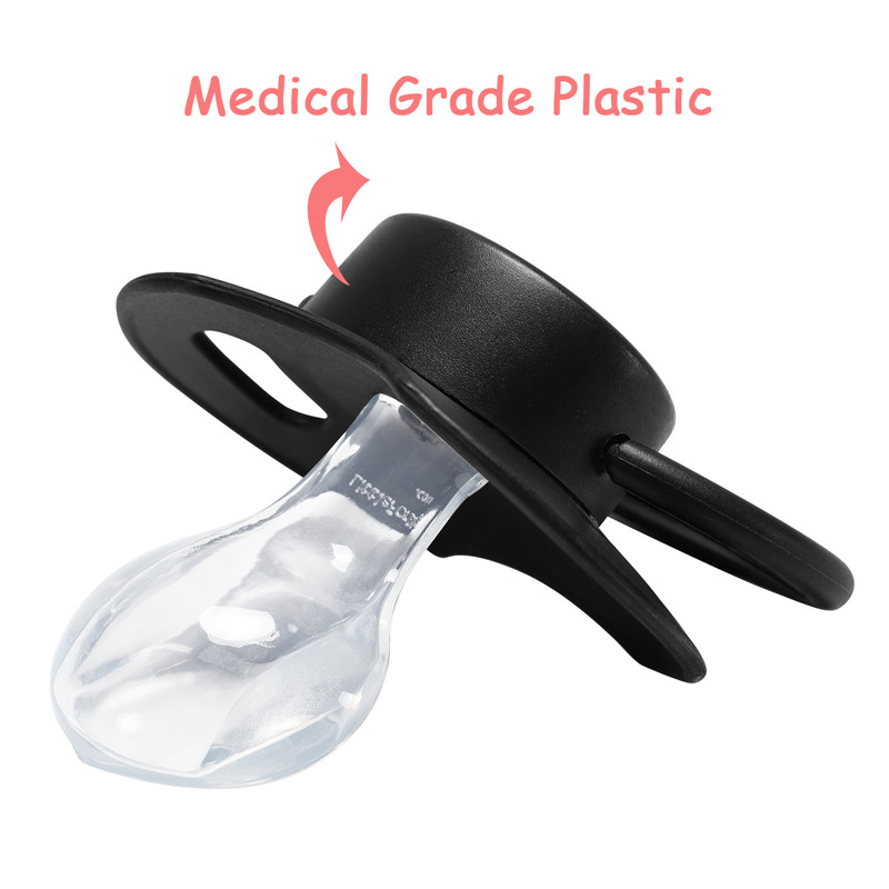 Gen2 BigShield Pacifier I Love Daddy Pattern Black