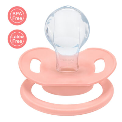 Gen2 BigShield Pacifier I Love Daddy Pattern Pink