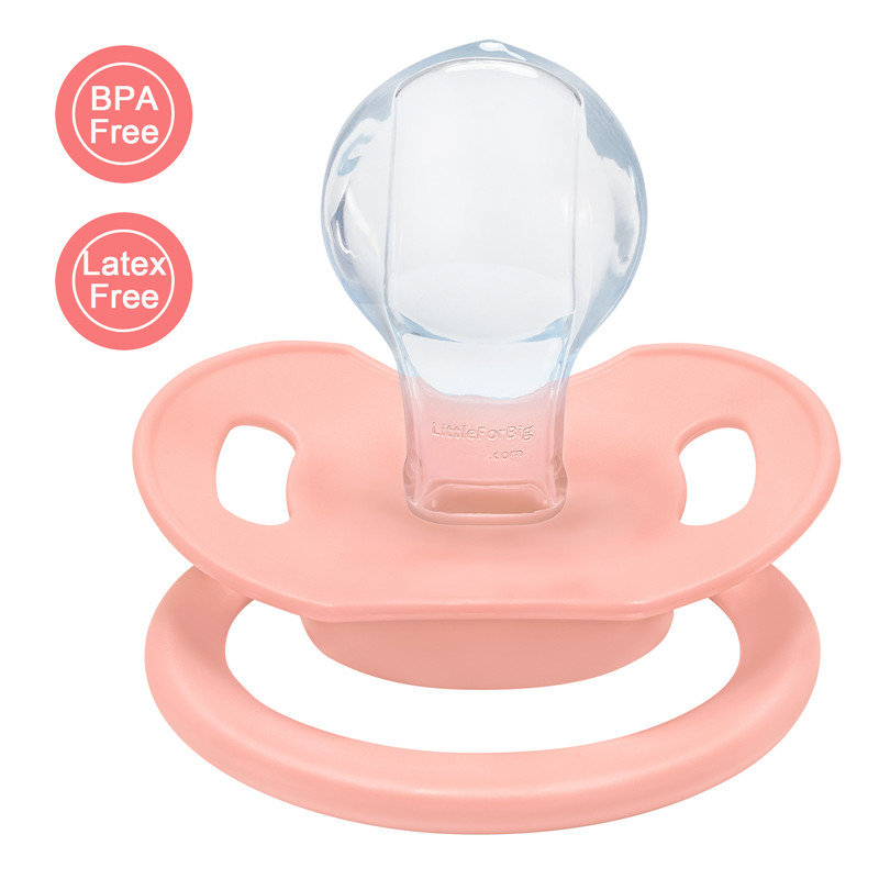 Gen2 BigShield Pacifier I Love Daddy Pattern Pink