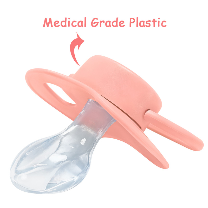 Gen2 BigShield Pacifier I Love Daddy Pattern Pink