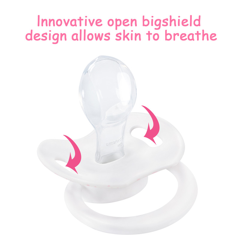 Gen2 BigShield Pacifier Blushing Baby