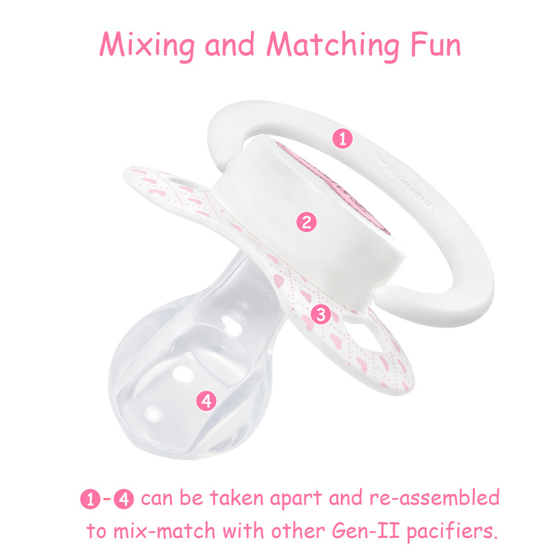 Gen2 BigShield Pacifier Blushing Baby
