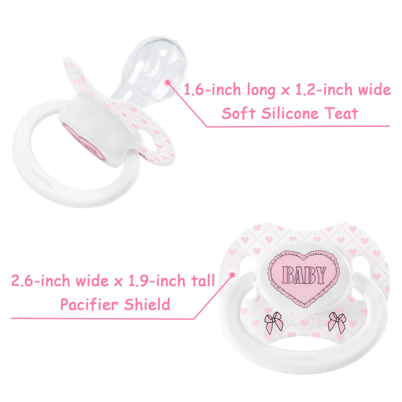 Gen2 BigShield Pacifier Blushing Baby
