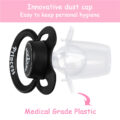 Gen2 BigShield Pacifier "Princess" Crown Black