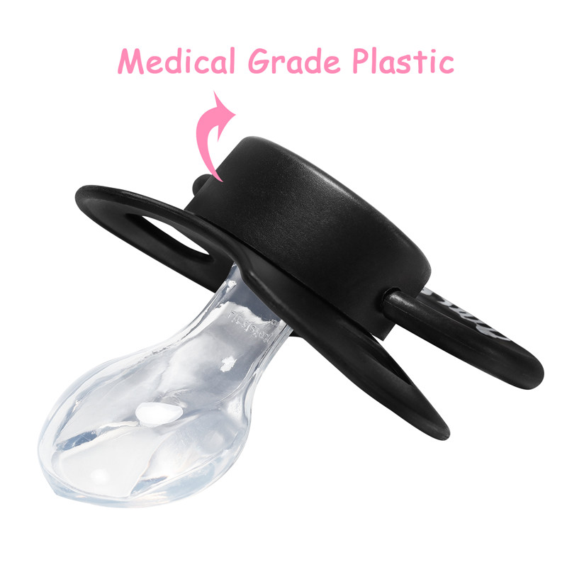 Gen2 BigShield Pacifier "Princess" Crown Black