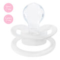 Gen2 BigShield Pacifier "Princess" Crown White