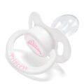 Gen2 BigShield Pacifier "Princess" Crown White