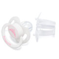 Gen2 BigShield Pacifier "Princess" Crown White