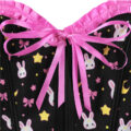 Usagi Moon Corset Black