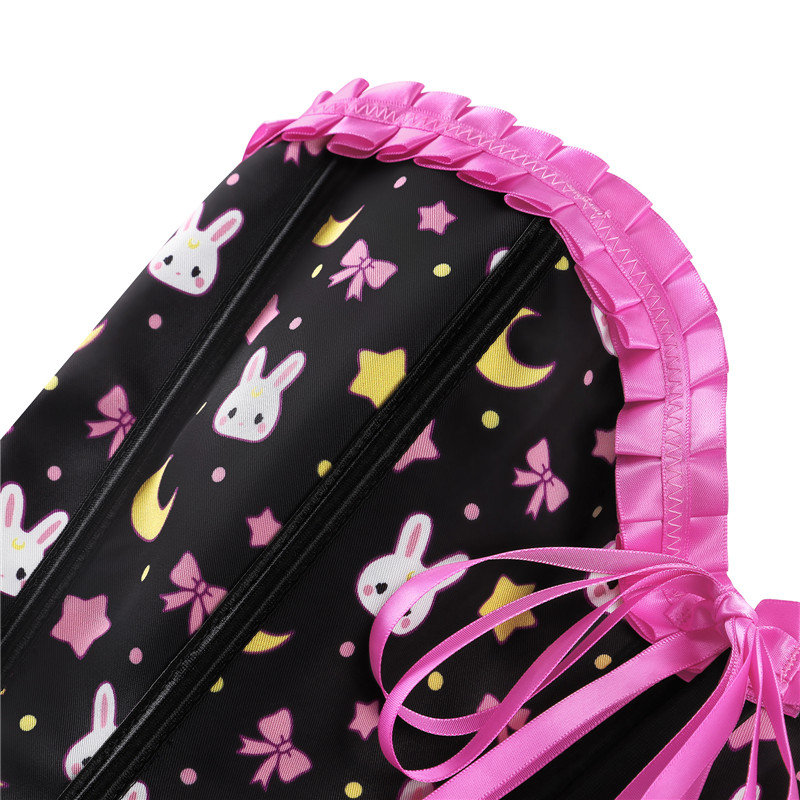 Usagi Moon Corset Black
