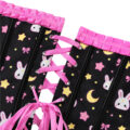 Usagi Moon Corset Black