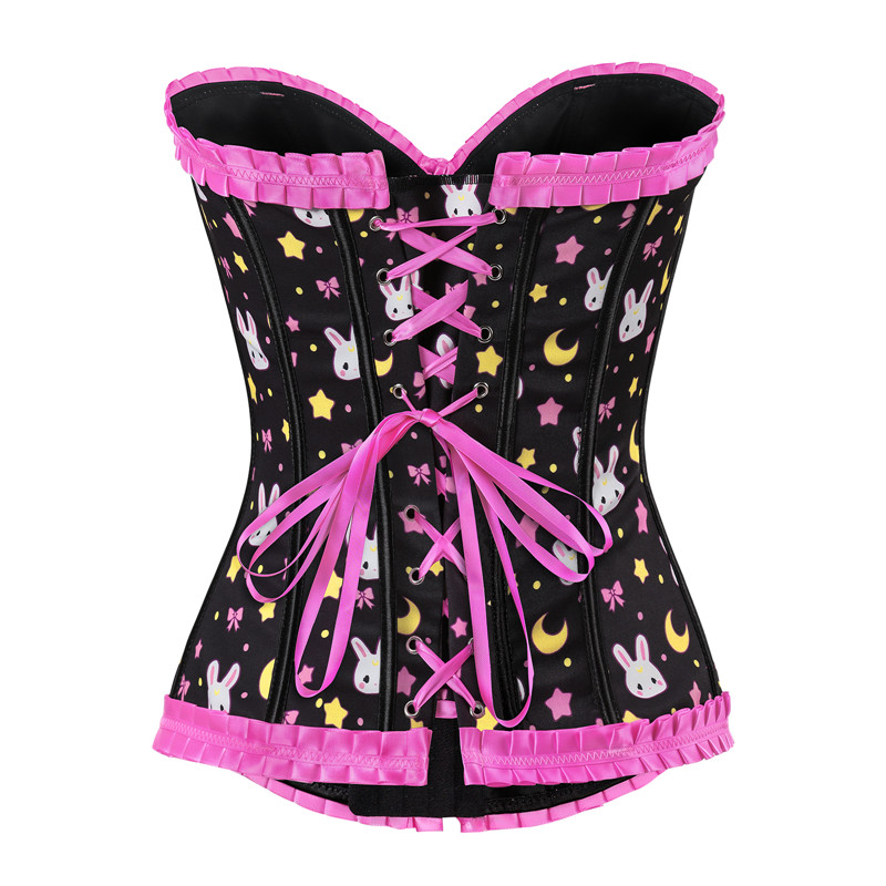 Usagi Moon Corset Black