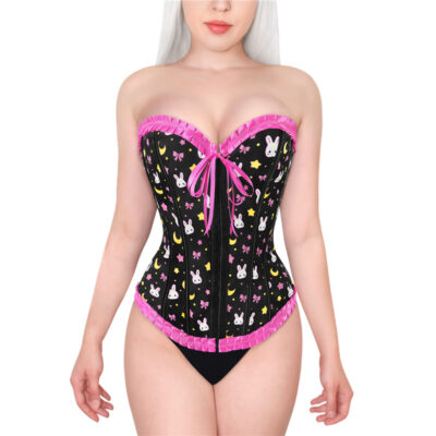 Usagi Moon Corset Black