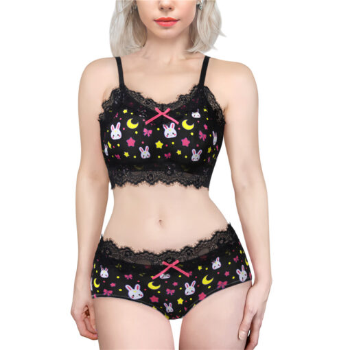 LittleForBig Pagliaccetto Setoso Tutina Body Con Balze – 'Little Beauty' – Morbido E Adatto A Tutte Le Taglie (Dalla XS Alla 4XL)